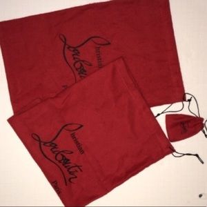 Christian Louboutin: Shoes Dust bags & pouch